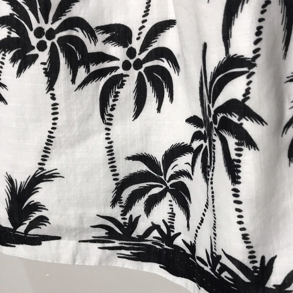 Janie and Jack Girl’s Black & White Palm Tree Sundress Dress Size 2T - Picture 3 of 7